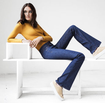 Denim Jeans Flared Fashion Mode