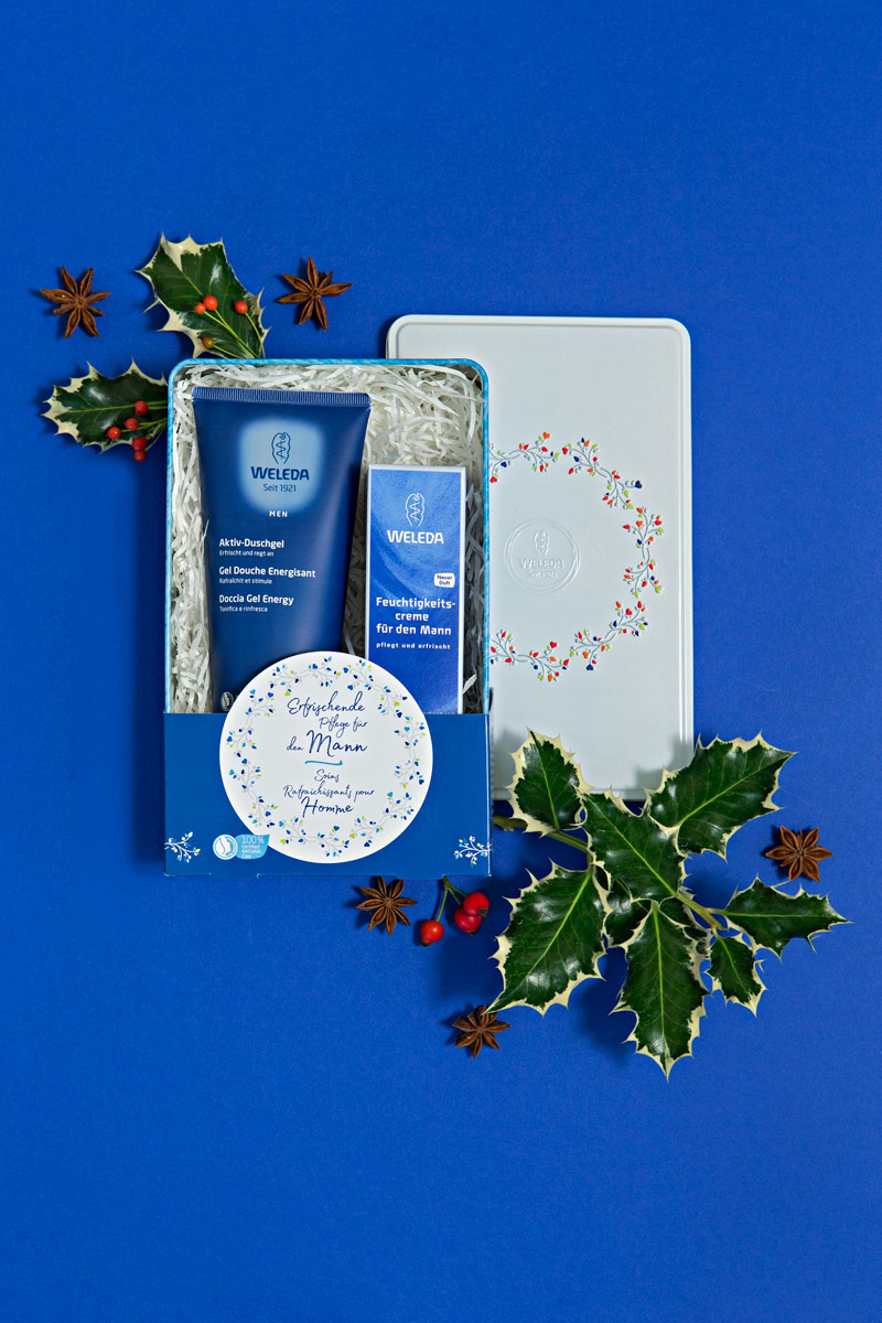 Weleda Weihnachtssets Naturkosmetik Koerperpflege Maennerkosmetik