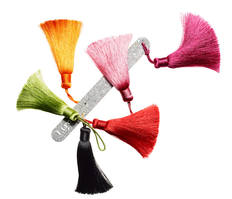 Nagelfeilen mit Pompom von Kure Bazaar