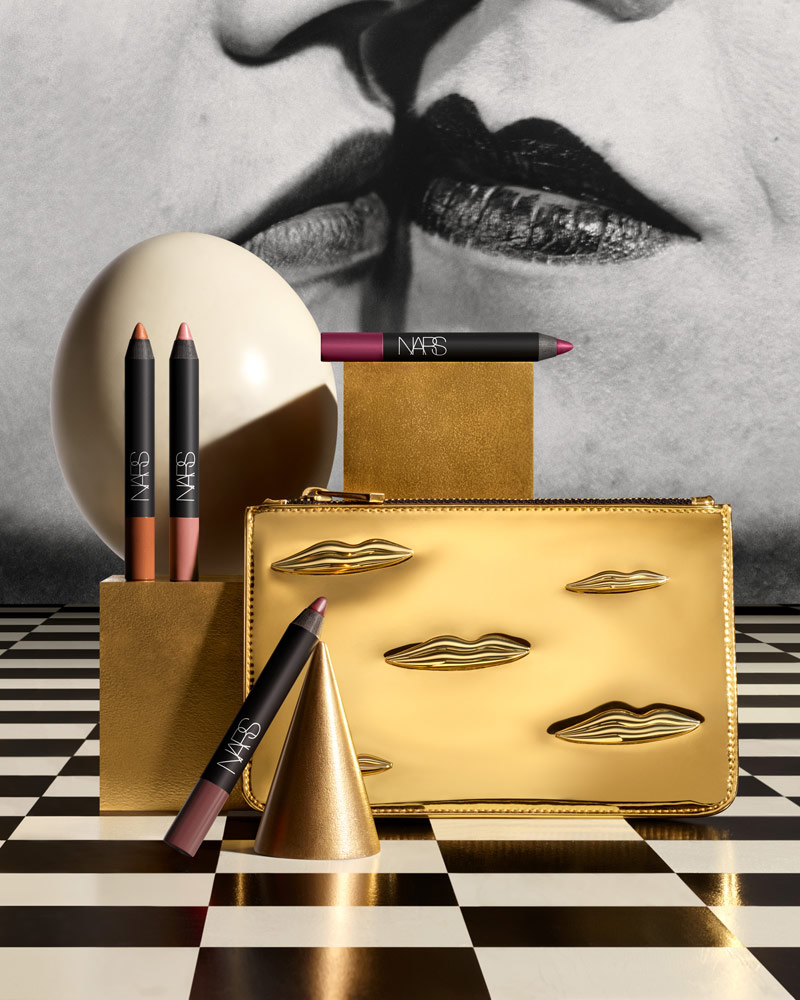 Man-Ray-for-NARS-Holiday-Stylized-Image---The-Kiss-Velvet-Matte-Lip-Pencil-Set---jpeg