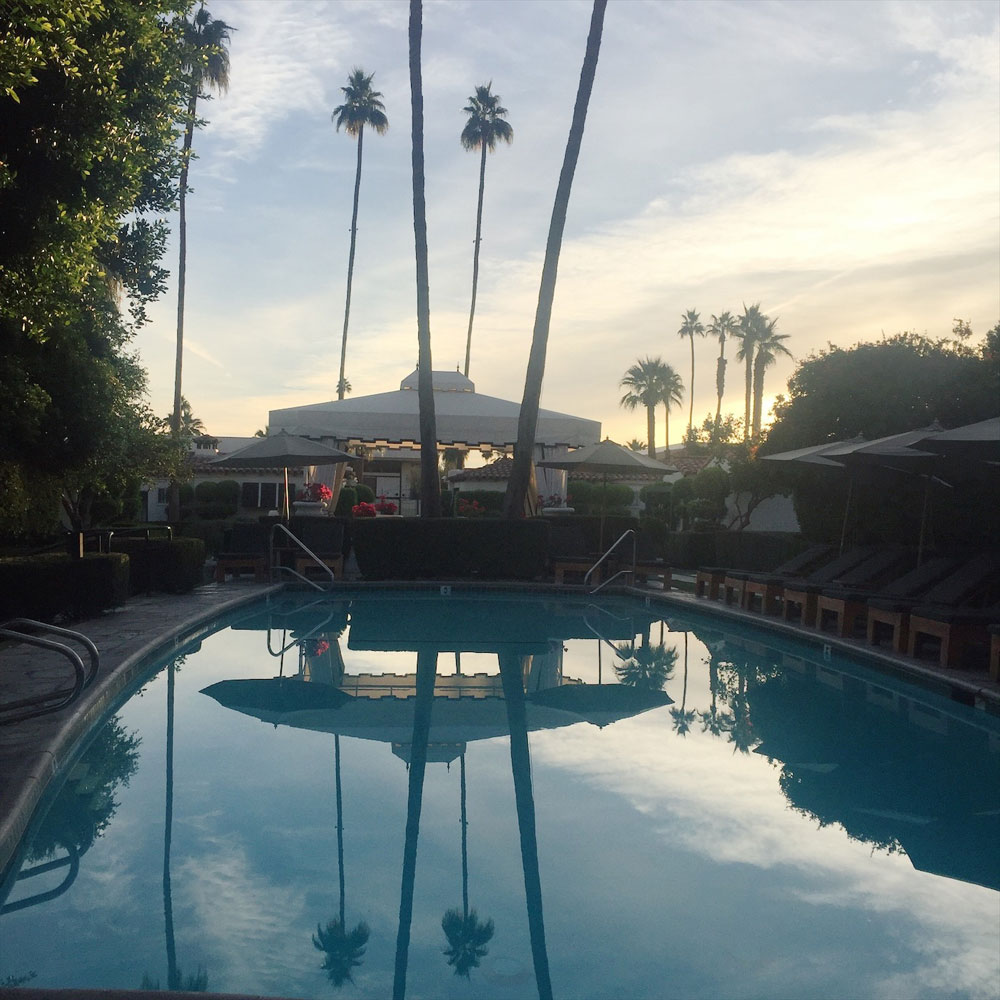 Das Hotel Avalon in Palm Springs ist ein idealer Ort zum Entspannen - und vielleicht sogar Stars zu sehen. 