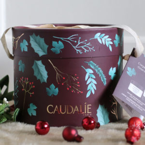 Weihnachtsstimmung bei Caudalie – und sonrisa.ch, wo es einen Instagram-Wettbewerb gibt, bei dem Du ein Beauty-Set gewinnen kannst.