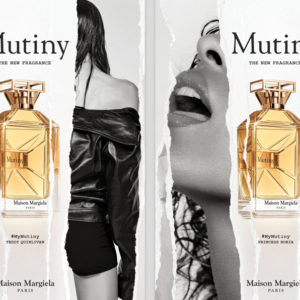 Designer John Galliano ermuntert mit dem Damenduft Mutiny von Maiso Margiela die Frauen dazu, sich selbst treu zu bleiben - selbst wenn sie damit gegen angebliche Normen verstossen.