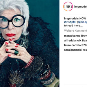 Iris rocks: Die 97jährige Stil-Ikone wird als Model unter Vertrag genommen - uIris rocks: Die 97-jährige Stil-Ikone wurde als Model unter Vertrag genommen und beweist damit, dass das Alter nur eine Zahl ist.
