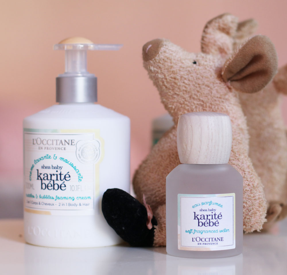L' Occitane lanciert mit Karité Bébé eine Pflegelinie für die empfindliche Baby-Haut.
