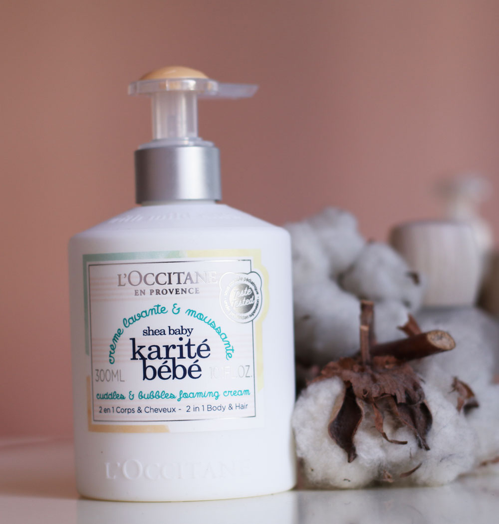 L' Occitane lanciert mit Karité Bébé eine Pflegelinie für die empfindliche Baby-Haut.