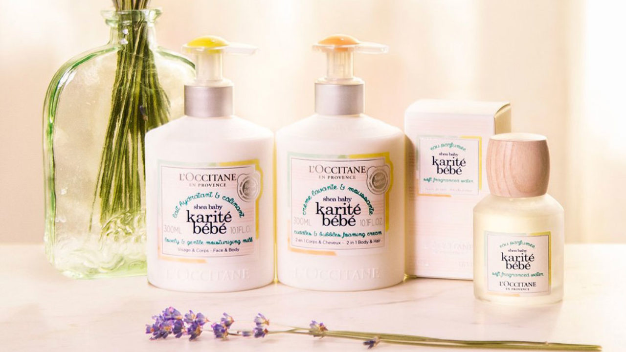 L' Occitane lanciert mit Karité Bébé eine Pflegelinie für die empfindliche Baby-Haut.