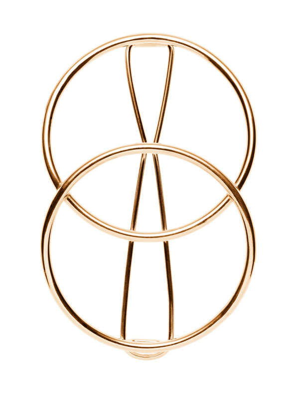 Die Haarspangen von Studio Mason sind ein stylischer Helfer bei Frisen-Krisen. 