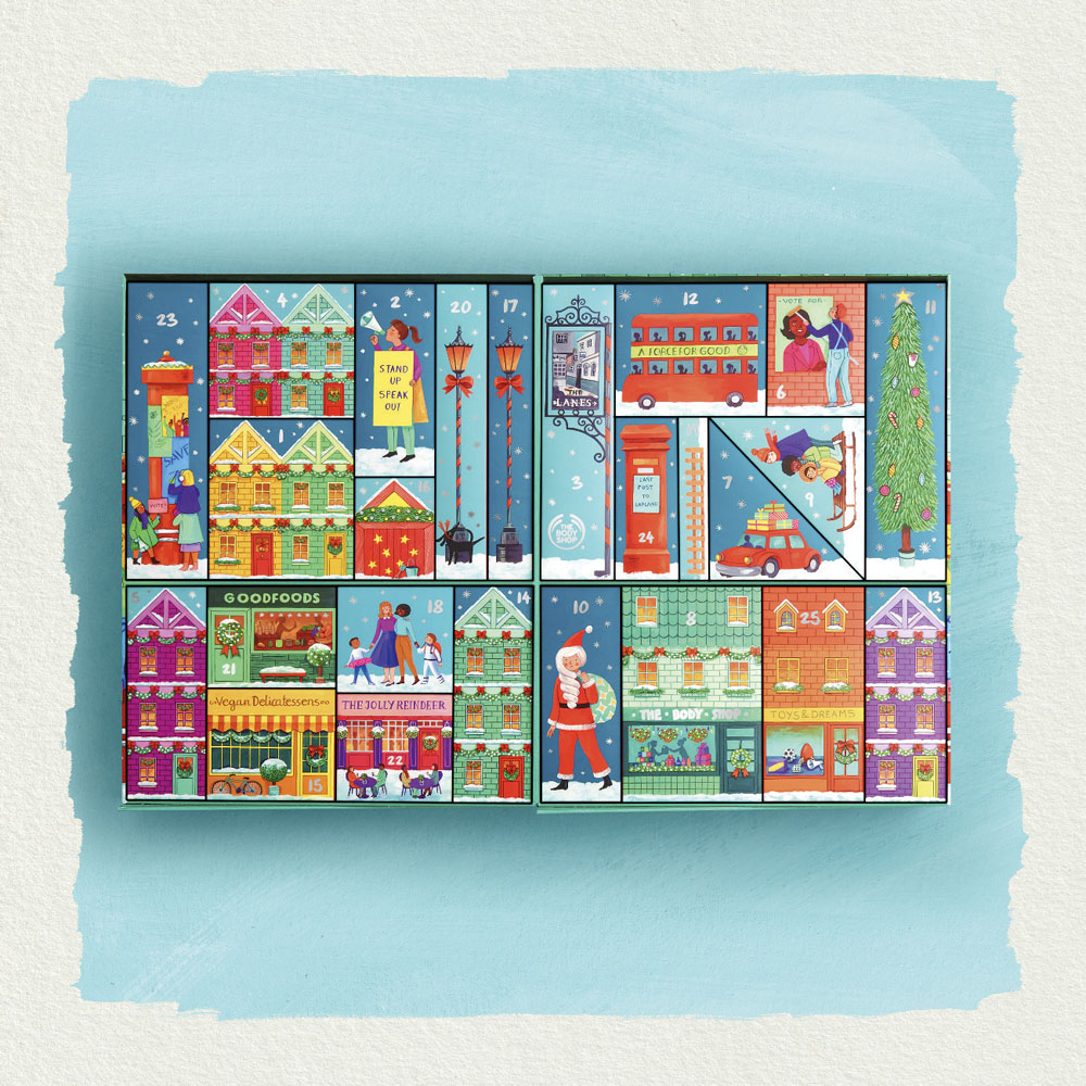 Dream big - and win! sonrisa verlost den Deluxe & Ultimate Adventskalender von The Body Shop