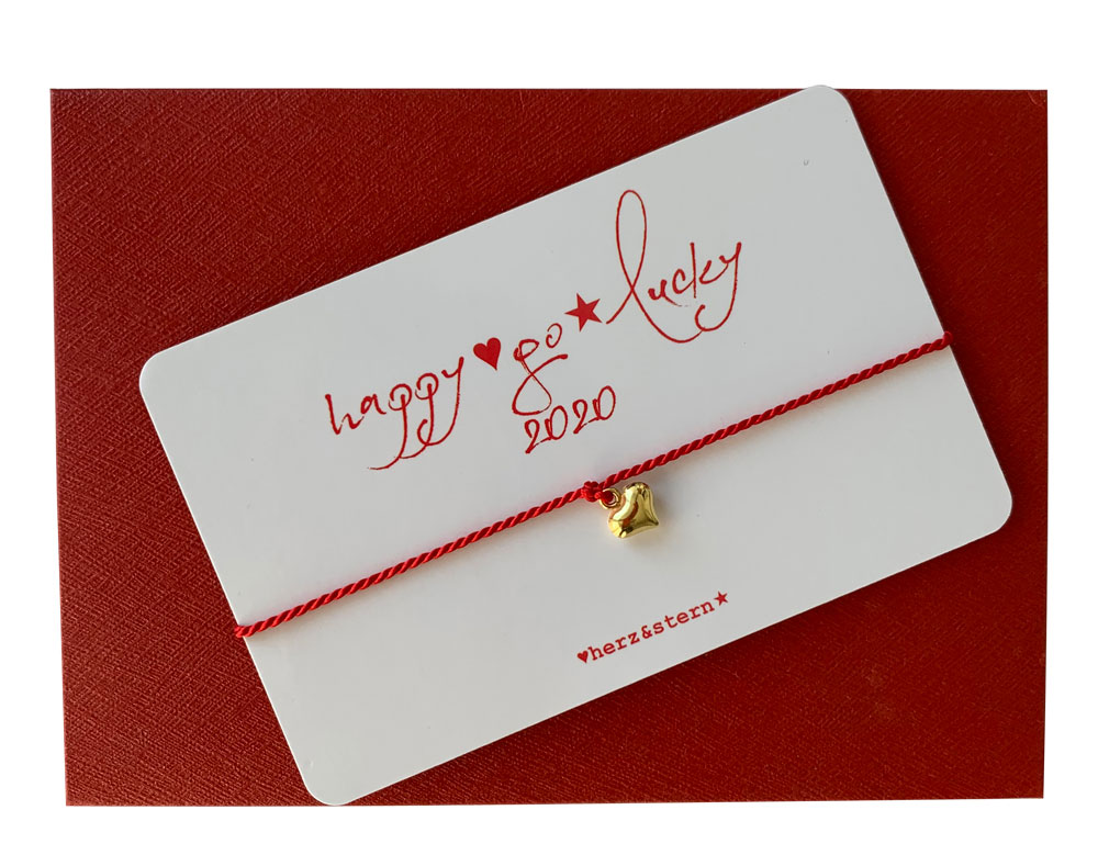Die Happy Go Lucky Armbänder von Herz und Stern sind die perfekten Glücksbringer - zum Beispiel am Freitag, dem 13.