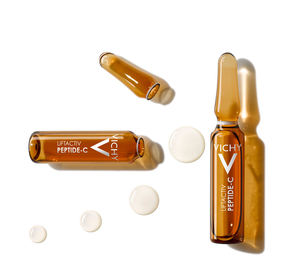 Minimalistische Formel, maximale Wirkung: die Vichy Liftactiv Specialist Peptice-C Anti-Aging Ampullen von Vichy versprechen eine glatte, straffe und strahlende Haut in nur einem Monat.
