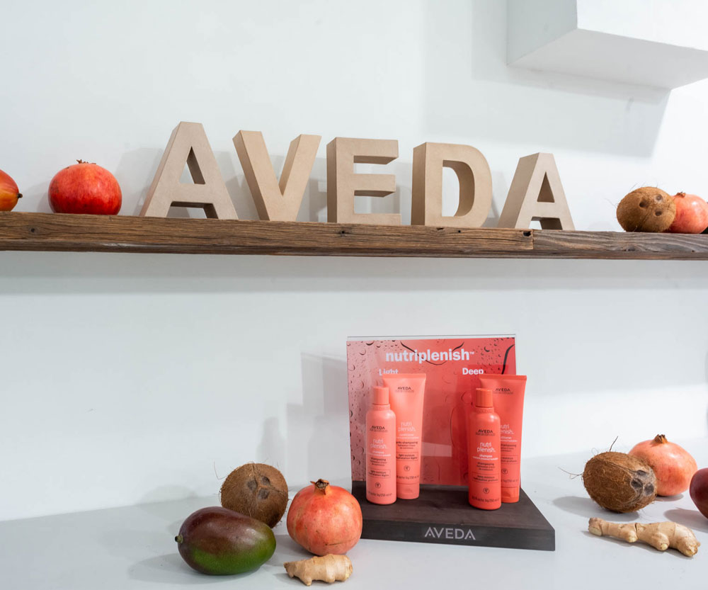 sonrisa hat an der Lancierung der Nutriplenish-Linie von Aveda tolle Produkte kennengelernt. 