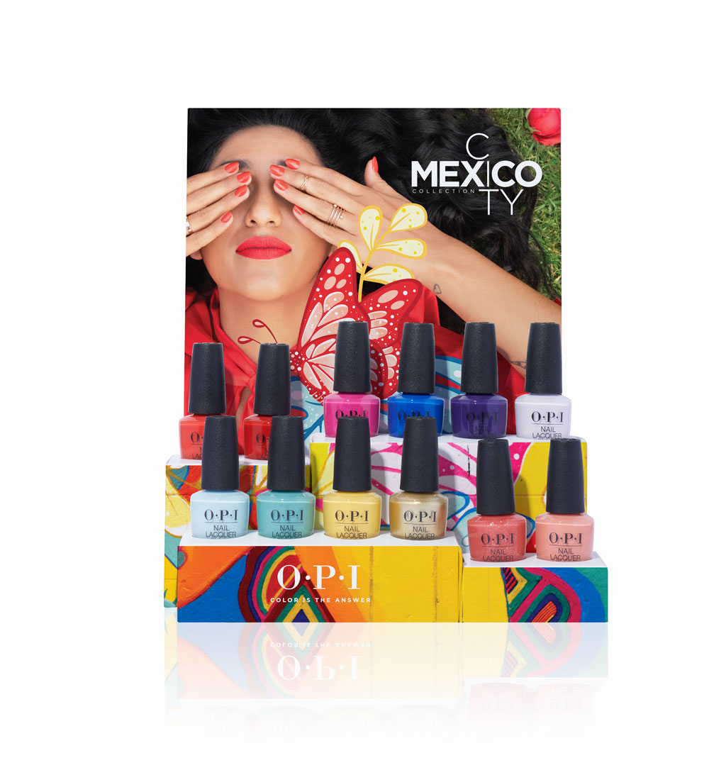Street Style, altes Kulturerbe, Kunst, Sonne und Telenovelas: die neue Nagellack-Kollektion von OPI für den Sommer 2020 ist inspiriert von Mexico City. 