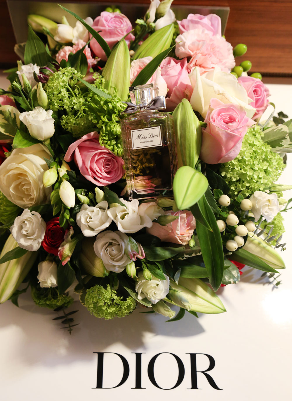 sonrisa war an der Neuheiten-Präsentation von Dior und entdeckte viele Produkte für den inneren VIP.