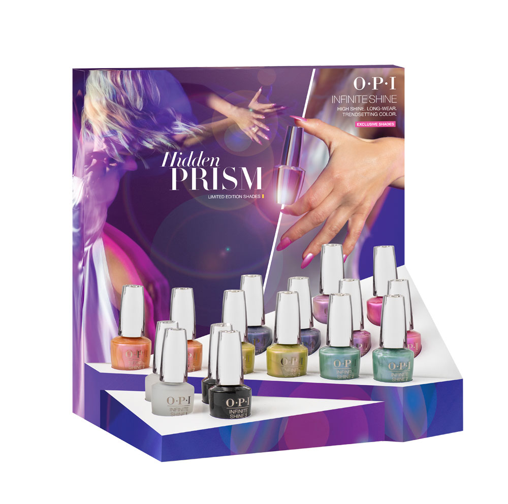 Die Hiddn Prism Collection by OPI bringt den Regenbogen auf die Nägel.