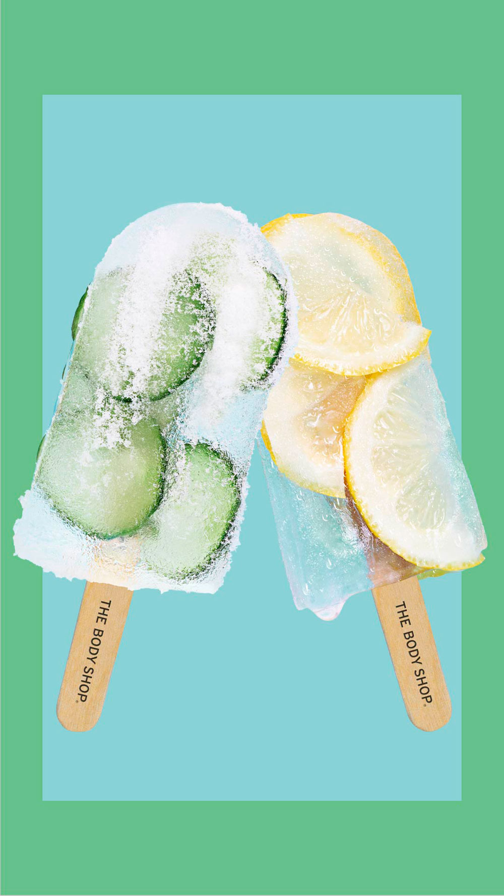 Stay cool and win: sonrisa verlost die neuen, limitierten Sommerkollektionen Cool Cucumber und Zesty Lemon von The Body Shop.