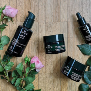 Worth the hype? Gastbloggerin Sandra testet für sonrisa die neue Naturkosmetik-Linie Nuxe Bio.