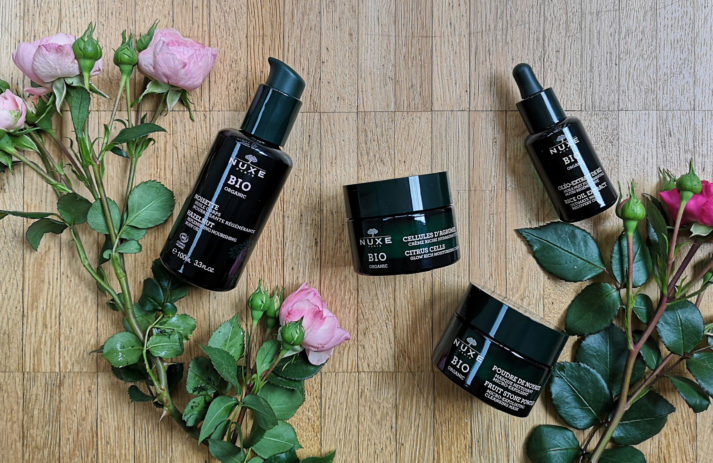 Worth the hype? Gastbloggerin Sandra testet für sonrisa die neue Naturkosmetik-Linie Nuxe Bio.