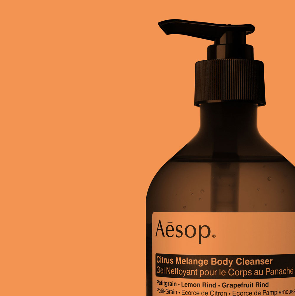 Der neue Citrus Melange Body Cleanser von Aesop ist ein prickelnd-erfrischender Stimmungsbooster. 