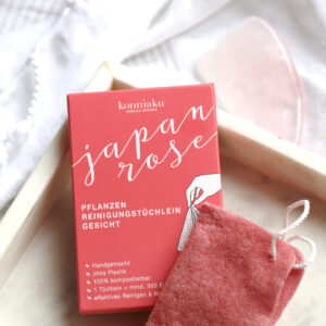 Nachhaltig schön? Das ist möglich – zum Beispiel dank wiedervertbaren und dann kompostierbaren Reinigungstüchlein aus Konjac-Pflanzen.