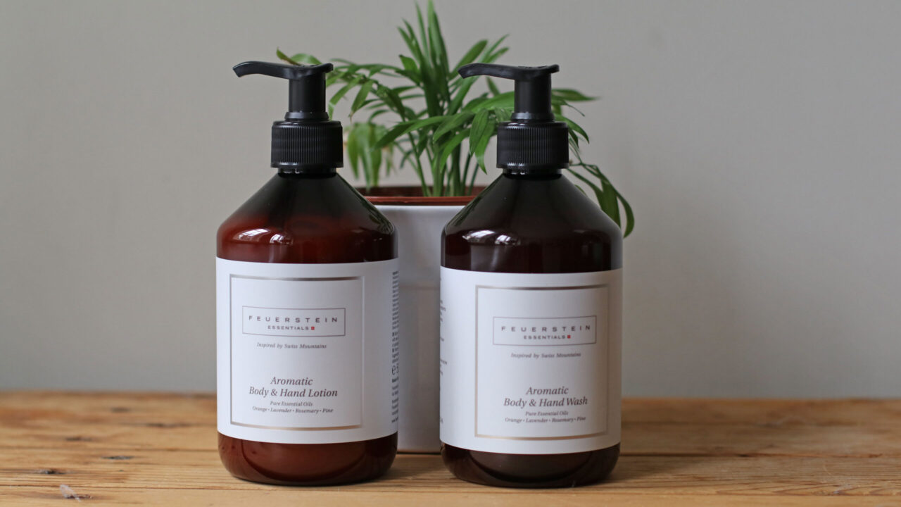 Die neuen Aromatic Hand&Body-Produkte von Feuerstein machen das Händewaschen zum schönen Ritual.