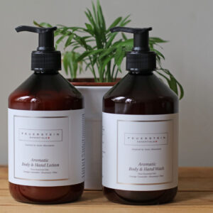 Die neuen Aromatic Hand&Body-Produkte von Feuerstein machen das Händewaschen zum schönen Ritual.