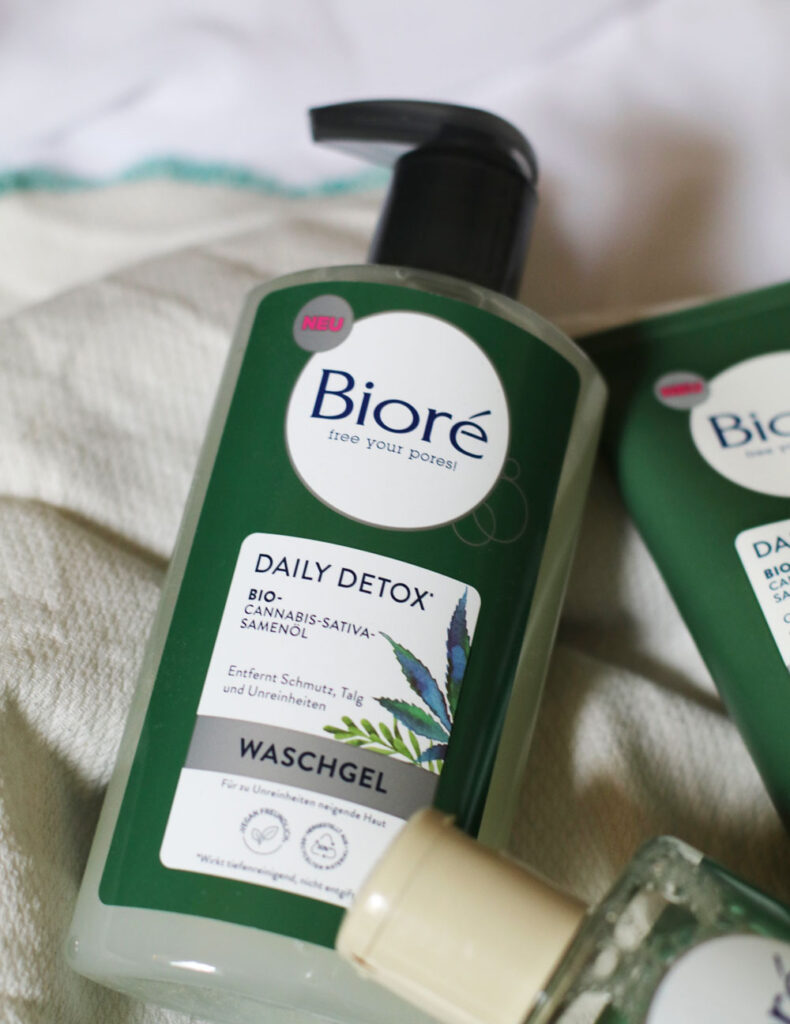 Biore Daily Detox Peeling – Sanftes Gesichts-Peeling Mit Hanf & Grüntee