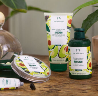 The Body Shop lanciert die neue Avocado-Körperpflegelinie mit nachhaltig gewonnenem Avocadoöl.