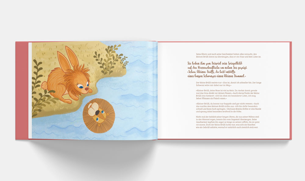 Das neue Kinderbuch "Der kleine Brülli" zeigt auf einefache Weise das Glückspotential von Freundschaft, Toleranz und Diversität auf. 