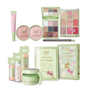 Bei der limitierten Pixi x Hello Kitty spannt der englische Kultbrand mit dem ikonenhaften Kätzchen zusammen.