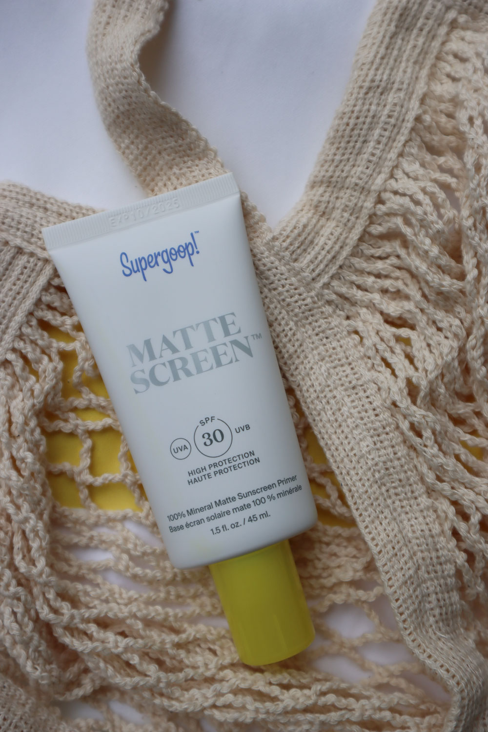 Beauty-Review: Gastbloggerin Aimee Baumgartner hat vier Bestseller von Supergoop ausprobiert und berichtet auf sonrisa von ihren Erfahrungen.