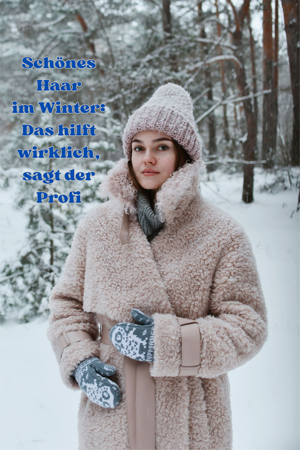 Haarpflege im Winter: Auf sonrisa verrät ein Profi die besten Tipps für glänzendes und geschmeidiges Haar in der kalten Jahreszeit.