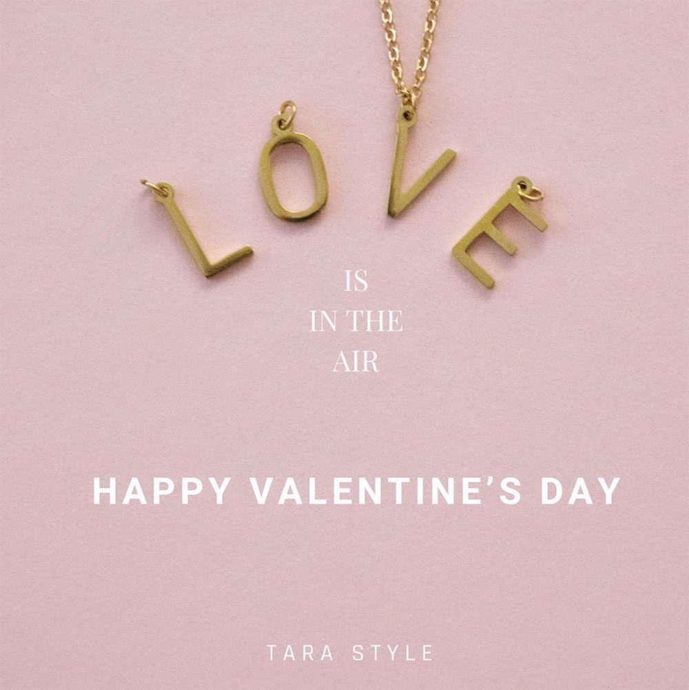 Feiere den Valentinstag mit einem besonderen Geschenk: Gewinne auf sonrisa.ch Gutscheine von Tara Style im Wert von je 150 CHF und entdecke zeitlosen Schmuck für Dich oder Deine Liebsten.
