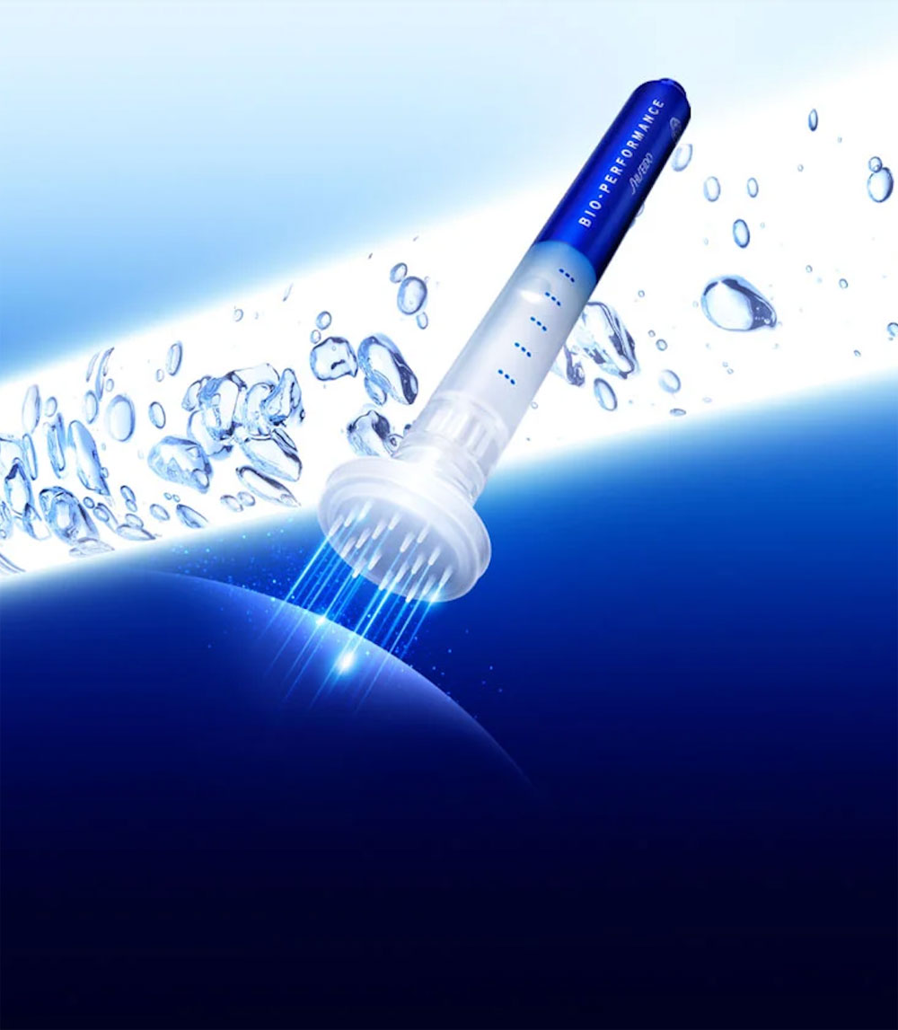 Shiseido verbindet Hightech mit Hautpflege: Micro-Click sorgt für glattere Haut und sichtbare Ergebnisse ohne Studio.