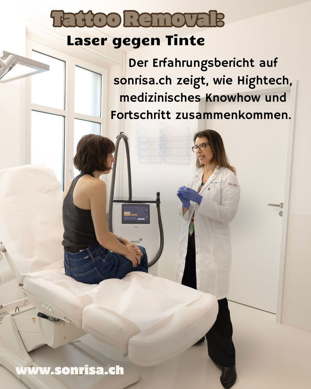 Mein Jugend-Tattoo aus 2000 muss weg. Auf sonrisa erfährst du, wie die Entfernung per Pico-Laser wirklich läuft.