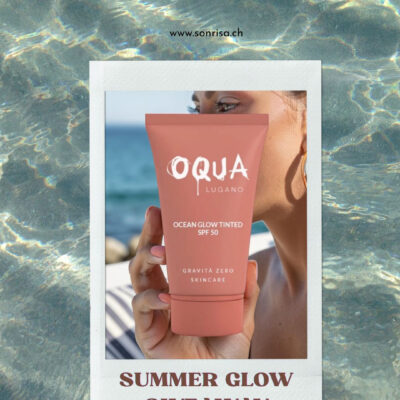 sonrisa erklärt am Beispiel von Oqua Ocean Glow SPF 50 den Wandel von Sonnenschutz als Pflichtprodukt zum hippen Bestandteil moderner Skincare.