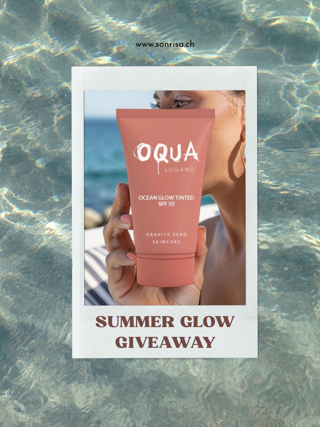 sonrisa erklärt am Beispiel von Oqua Ocean Glow SPF 50 den Wandel von Sonnenschutz als Pflichtprodukt zum hippen Bestandteil moderner Skincare.