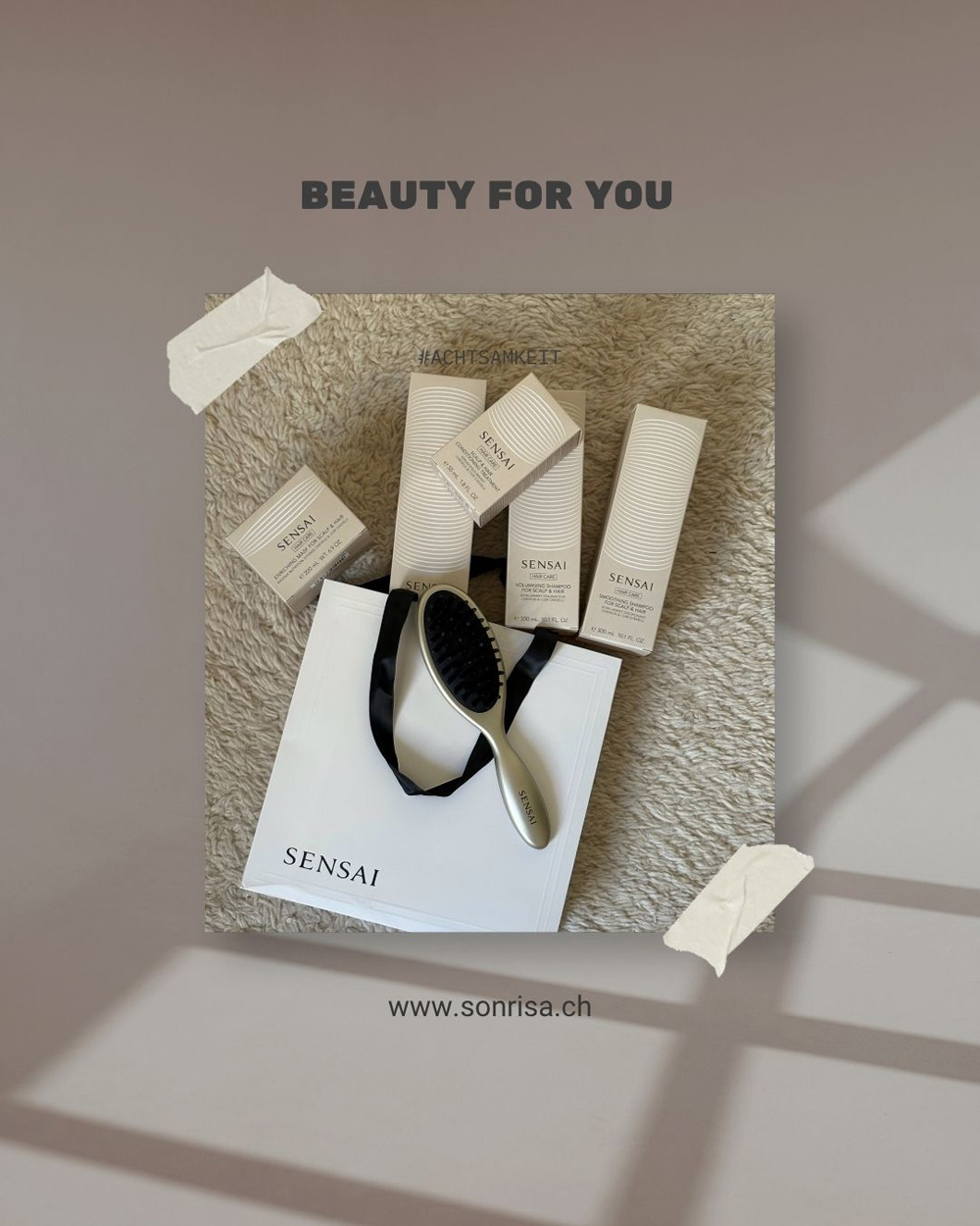 Feines Haar, unruhiges Haar oder einfach Lust auf eine luxuriöse neue Haarpflege-Routine? Sensai hat seine Haircare-Linie überarbeitet und auf sonrisa gibt es zwei komplette Sets mit exklusiver Überraschung zu gewinnen.