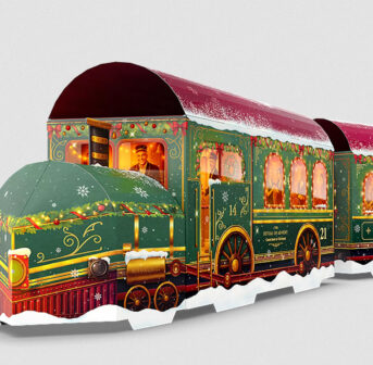 Der Rituals Premium Adventskalender 2026 steckt voller Beauty-Überraschungen, sorgt für festliche Vibes und kommt in Form eines dekorativen Zuges. Auf sonrisa gibt es zum Auftakt der Serie 